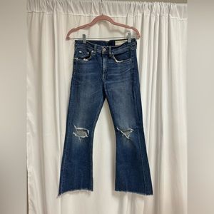 Rag & Bone 10 inch Crop Flare